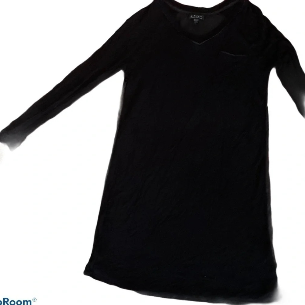 Midnight by Carole Hochman Black night shirt XS